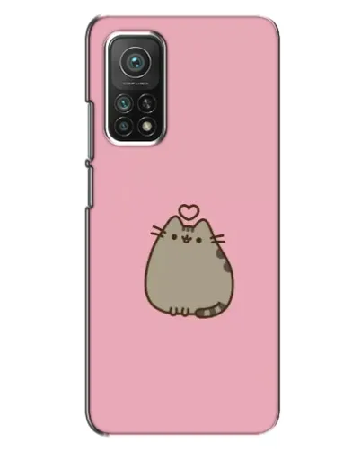 Чехол для Xiaomi Mi 10T с картинкой «Pusheen сердце»