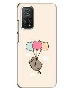 Чехол для Xiaomi Mi 10T с картинкой «Пушин на шариках»