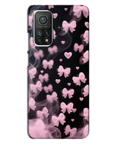 Чехол для Xiaomi Mi 10T с картинкой «Неоновое кружево»