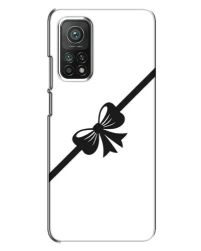 Чехол для Xiaomi Mi 10T с картинкой «Диагональный бант»