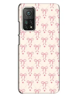 Чехол для Xiaomi Mi 10T с картинкой «Розовые бантики Coquette» Чехол для Xiaomi Mi 10T с картинкой «Розовые бантики Coquette»