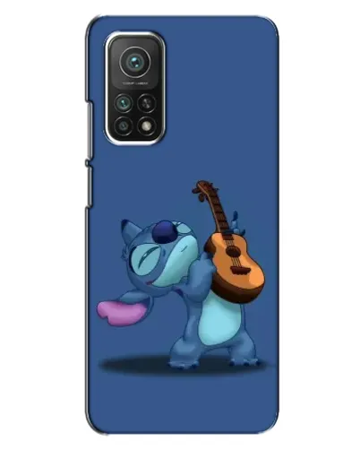 Чехол для Xiaomi Mi 10T с картинкой «Стич с укулеле»