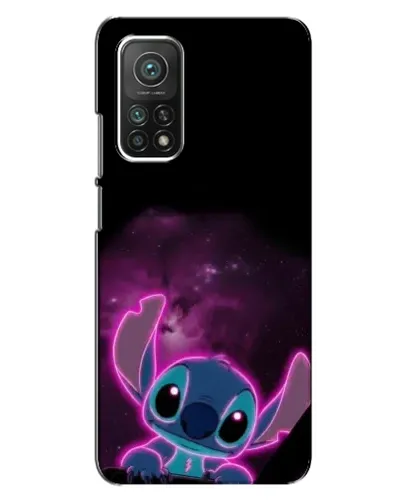 Чехол для Xiaomi Mi 10T с картинкой «Неоновый Stitch»