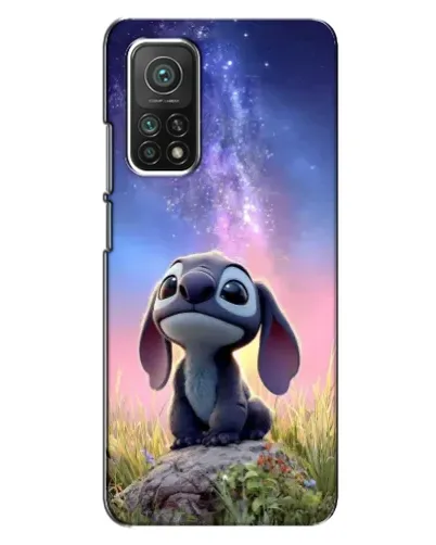 Чехол для Xiaomi Mi 10T с картинкой «Стич на рассвете»