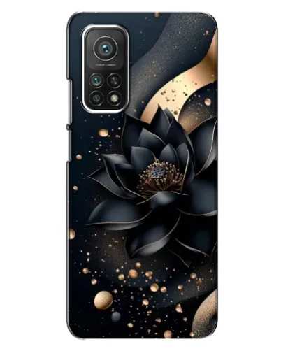 Чехол для Xiaomi Mi 10T с картинкой «Черный лотос»