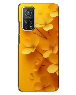 Чохол для Xiaomi Mi 10T з картинкою «Золоті пелюстки»