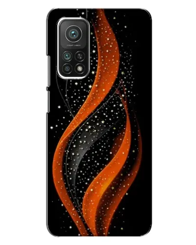 Чехол для Xiaomi Mi 10T с картинкой «Огненная звездная волна»