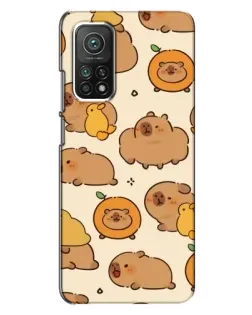 Чехол для Xiaomi Mi 10T с картинкой «Капибары с апельсинами» Чехол для Xiaomi Mi 10T с картинкой «Капибары с апельсинами»