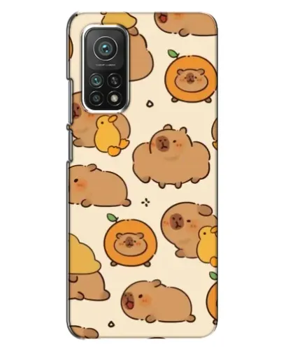 Чехол для Xiaomi Mi 10T с картинкой «Капибары с апельсинами» Чехол для Xiaomi Mi 10T с картинкой «Капибары с апельсинами»