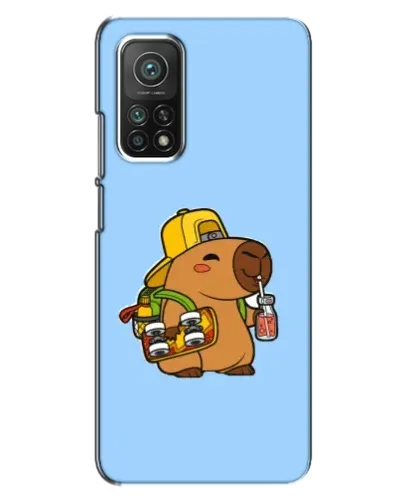 Чехол для Xiaomi Mi 10T с картинкой «Капибара на скейте» Чехол для Xiaomi Mi 10T с картинкой «Капибара на скейте»