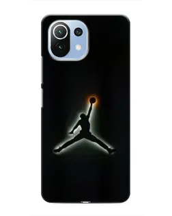 Чехол для Xiaomi Mi 11 Lite с картинкой «Jordan Gradient Logo»