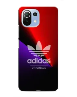 Чехол для Xiaomi Mi 11 Lite с картинкой «Adidas Red Neon»