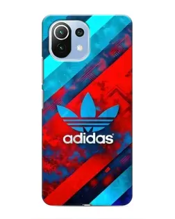 Чехол для Xiaomi Mi 11 Lite с картинкой «Абстракция Adidas» Чехол для Xiaomi Mi 11 Lite с картинкой «Абстракция Adidas»