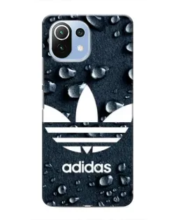 Чехол для Xiaomi Mi 11 Lite с картинкой «Adidas Trefoil Blue» Чехол для Xiaomi Mi 11 Lite с картинкой «Adidas Trefoil Blue»