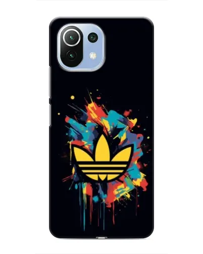 Чехол для Xiaomi Mi 11 Lite с картинкой «Adidas Splash»