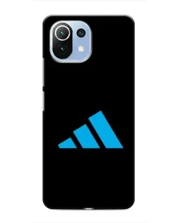 Чехол для Xiaomi Mi 11 Lite с картинкой «Adidas Cyan Logo»