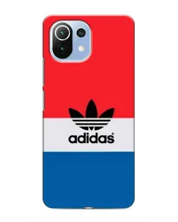 Чехол для Xiaomi Mi 11 Lite с картинкой «Ретро блоки Adidas»
