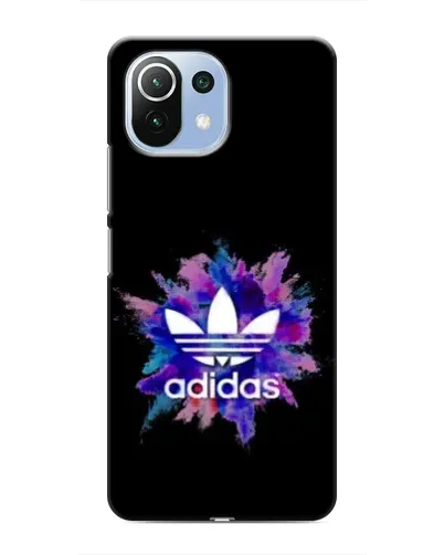 Чехол для Xiaomi Mi 11 Lite с картинкой «Взрыв красок Adidas»