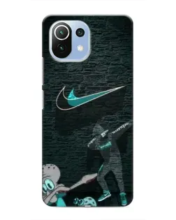 Чехол для Xiaomi Mi 11 Lite с картинкой «Спортивный арт Nike» Чехол для Xiaomi Mi 11 Lite с картинкой «Спортивный арт Nike»