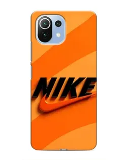 Чехол для Xiaomi Mi 11 Lite с картинкой «Оранжевый драйв Nike» Чехол для Xiaomi Mi 11 Lite с картинкой «Оранжевый драйв Nike»