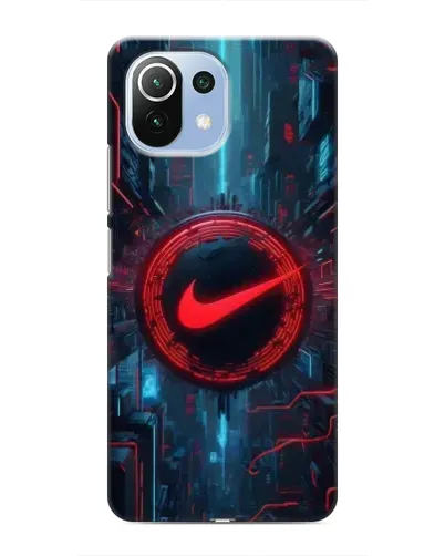 Чехол для Xiaomi Mi 11 Lite с картинкой «Техногенный стиль Nike» Чехол для Xiaomi Mi 11 Lite с картинкой «Техногенный стиль Nike»