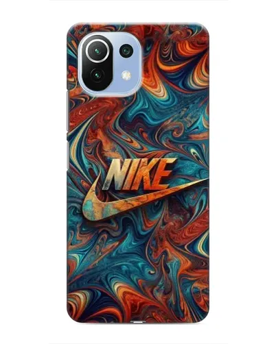 Чехол для Xiaomi Mi 11 Lite с картинкой «Nike в абстракции» Чехол для Xiaomi Mi 11 Lite с картинкой «Nike в абстракции»