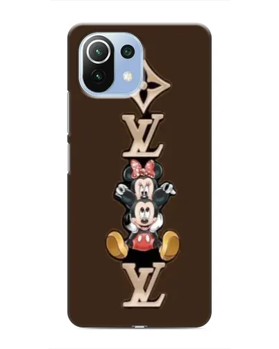 Чехол для Xiaomi Mi 11 Lite с картинкой «LV и Микки Маус» Чехол для Xiaomi Mi 11 Lite с картинкой «LV и Микки Маус»