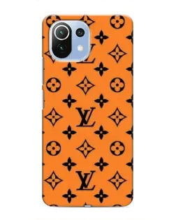 Чехол для Xiaomi Mi 11 Lite с картинкой «Оранжевый стиль LV»