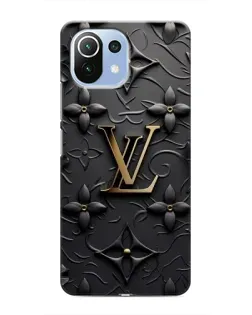 Чехол для Xiaomi Mi 11 Lite с картинкой «Кожаная текстура LV»