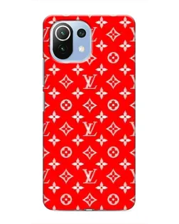Чехол для Xiaomi Mi 11 Lite с картинкой «Яркий паттерн LV»