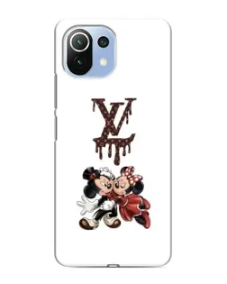 Чехол для Xiaomi Mi 11 Lite с картинкой «LV и Микки Маус»