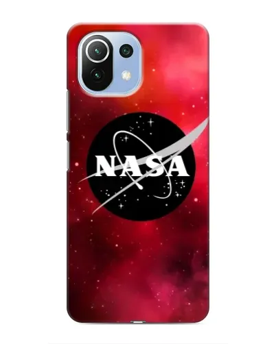 Чехол для Xiaomi Mi 11 Lite с картинкой «NASA — красная туманность»