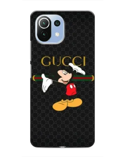 Чехол для Xiaomi Mi 11 Lite с картинкой «Микки Маус Gucci» Чехол для Xiaomi Mi 11 Lite с картинкой «Микки Маус Gucci»