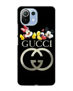Чехол для Xiaomi Mi 11 Lite с картинкой «Gucci — герои Disney»