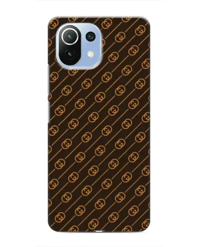 Чехол для Xiaomi Mi 11 Lite с картинкой «Gucci — золотые диагонали» Чехол для Xiaomi Mi 11 Lite с картинкой «Gucci — золотые диагонали»