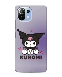 Чехол для Xiaomi Mi 11 Lite с картинкой «Kuromi — фиолетовый арт» Чехол для Xiaomi Mi 11 Lite с картинкой «Kuromi — фиолетовый арт»