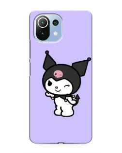 Чехол для Xiaomi Mi 11 Lite с картинкой «Классическая Kuromi» Чехол для Xiaomi Mi 11 Lite с картинкой «Классическая Kuromi»