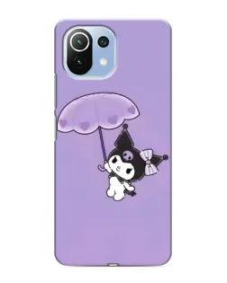 Чехол для Xiaomi Mi 11 Lite с картинкой «Kuromi с зонтиком» Чехол для Xiaomi Mi 11 Lite с картинкой «Kuromi с зонтиком»
