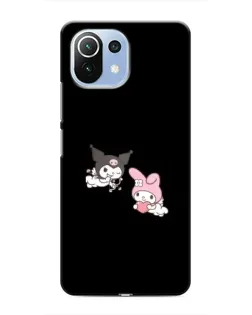 Чехол для Xiaomi Mi 11 Lite с картинкой «My Melody и Kuromi» Чехол для Xiaomi Mi 11 Lite с картинкой «My Melody и Kuromi»