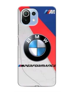 Чехол для Xiaomi Mi 11 Lite с картинкой «BMW Performance стиль»