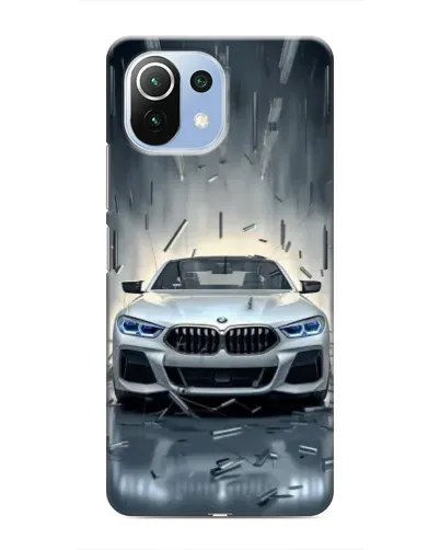 Чехол для Xiaomi Mi 11 Lite с картинкой «BMW в свете фар» Чехол для Xiaomi Mi 11 Lite с картинкой «BMW в свете фар»