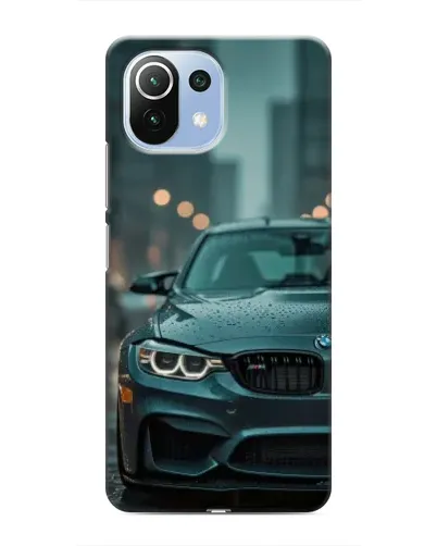 Чехол для Xiaomi Mi 11 Lite с картинкой «BMW в огнях города» Чехол для Xiaomi Mi 11 Lite с картинкой «BMW в огнях города»