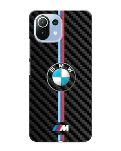 Чехол для Xiaomi Mi 11 Lite с картинкой «Эмблема BMW и карбон» Чехол для Xiaomi Mi 11 Lite с картинкой «Эмблема BMW и карбон»