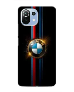 Чехол для Xiaomi Mi 11 Lite с картинкой «BMW M-Power неон»