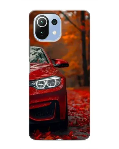 Чехол для Xiaomi Mi 11 Lite с картинкой «Осенняя BMW M4» Чехол для Xiaomi Mi 11 Lite с картинкой «Осенняя BMW M4»