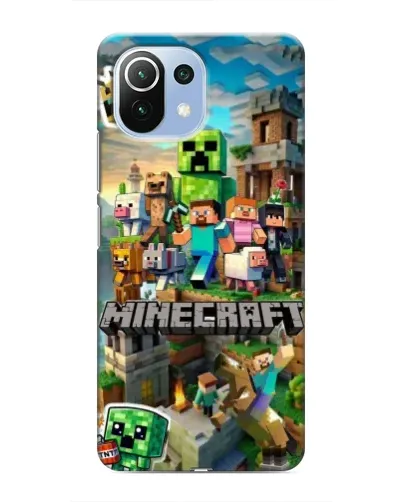 Чехол для Xiaomi Mi 11 Lite с картинкой «Замок Minecraft» Чехол для Xiaomi Mi 11 Lite с картинкой «Замок Minecraft»
