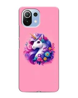 Чехол для Xiaomi Mi 11 Lite с картинкой «Сказочный единорог»