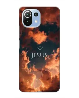 Чохол для Xiaomi Mi 11 Lite з картинкою «Сяйво Імені Jesus»