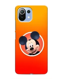 Чехол для Xiaomi Mi 11 Lite с картинкой «Mickey в круге»