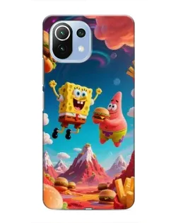 Чехол для Xiaomi Mi 11 Lite с картинкой «Космический фастфуд» Чехол для Xiaomi Mi 11 Lite с картинкой «Космический фастфуд»